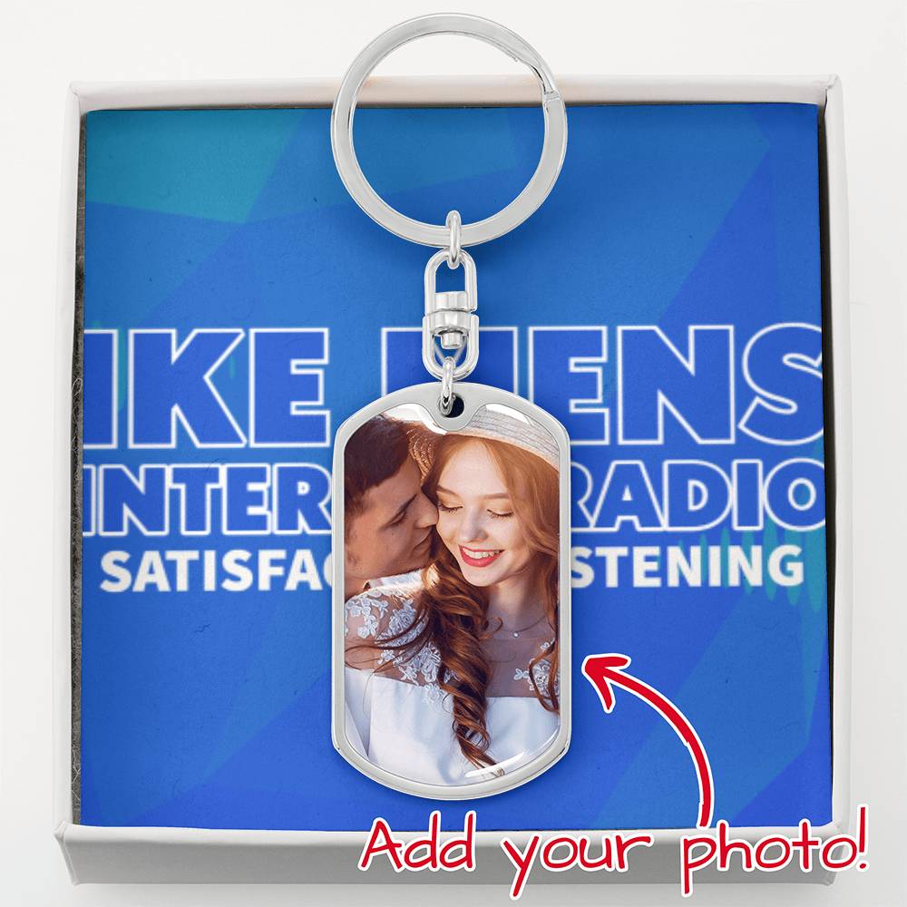 IKE MENS INTERNET RADIO KEYCHAIN
