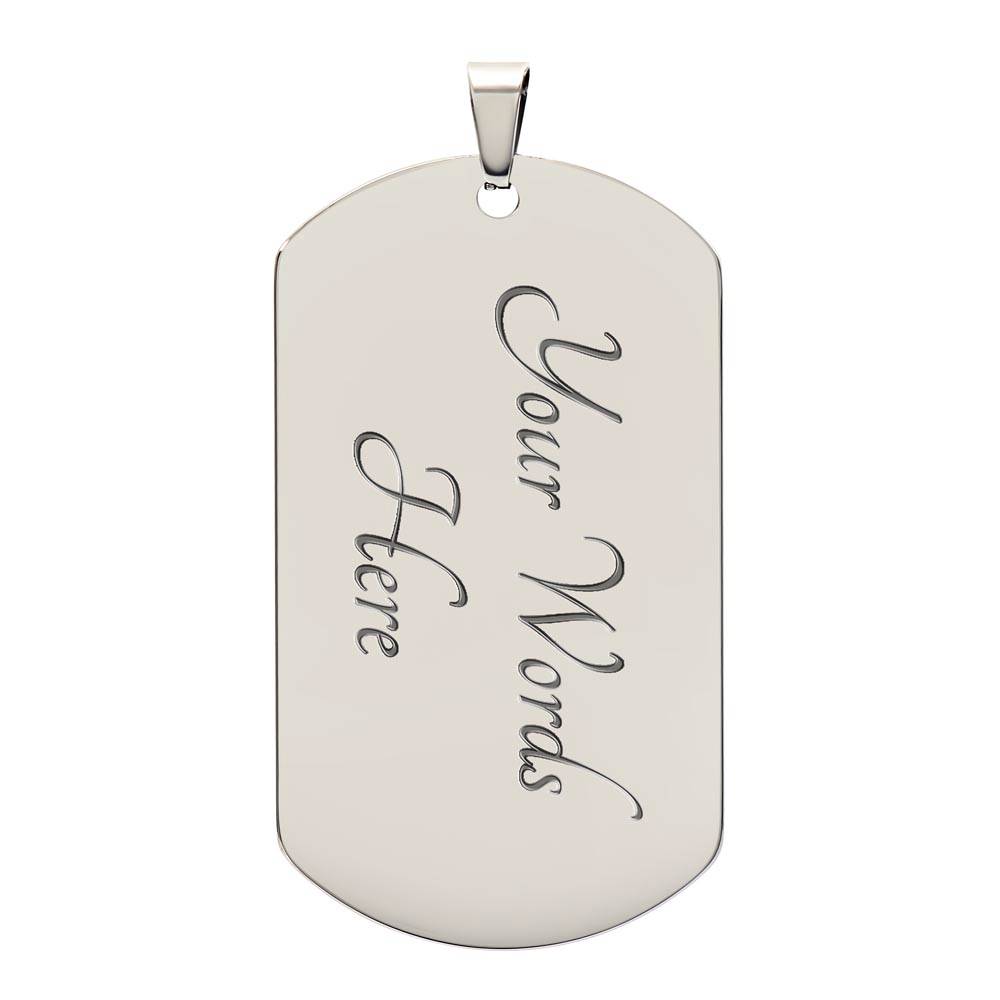 SPIRIT OF FAVOR,WISDOM,GREATNESS & EXCELLENCE MILITARY CHAIN