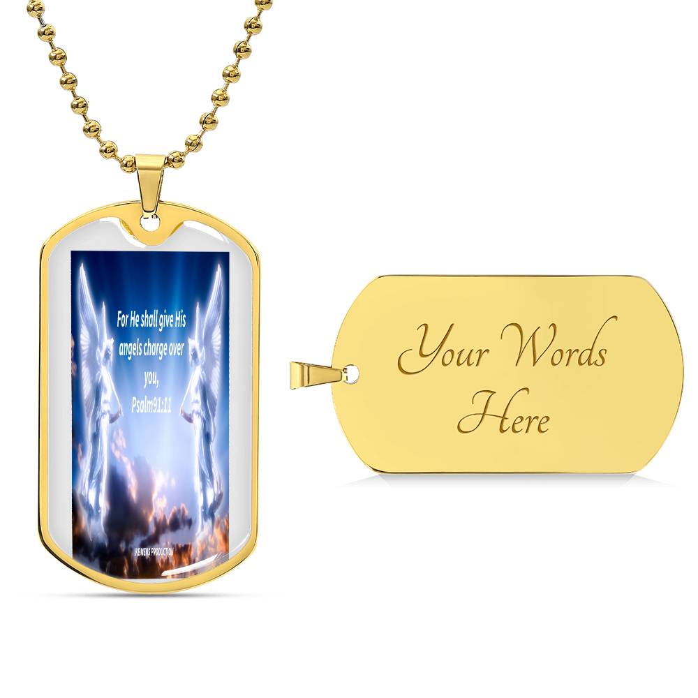 Psalm 91:11 Military Chain