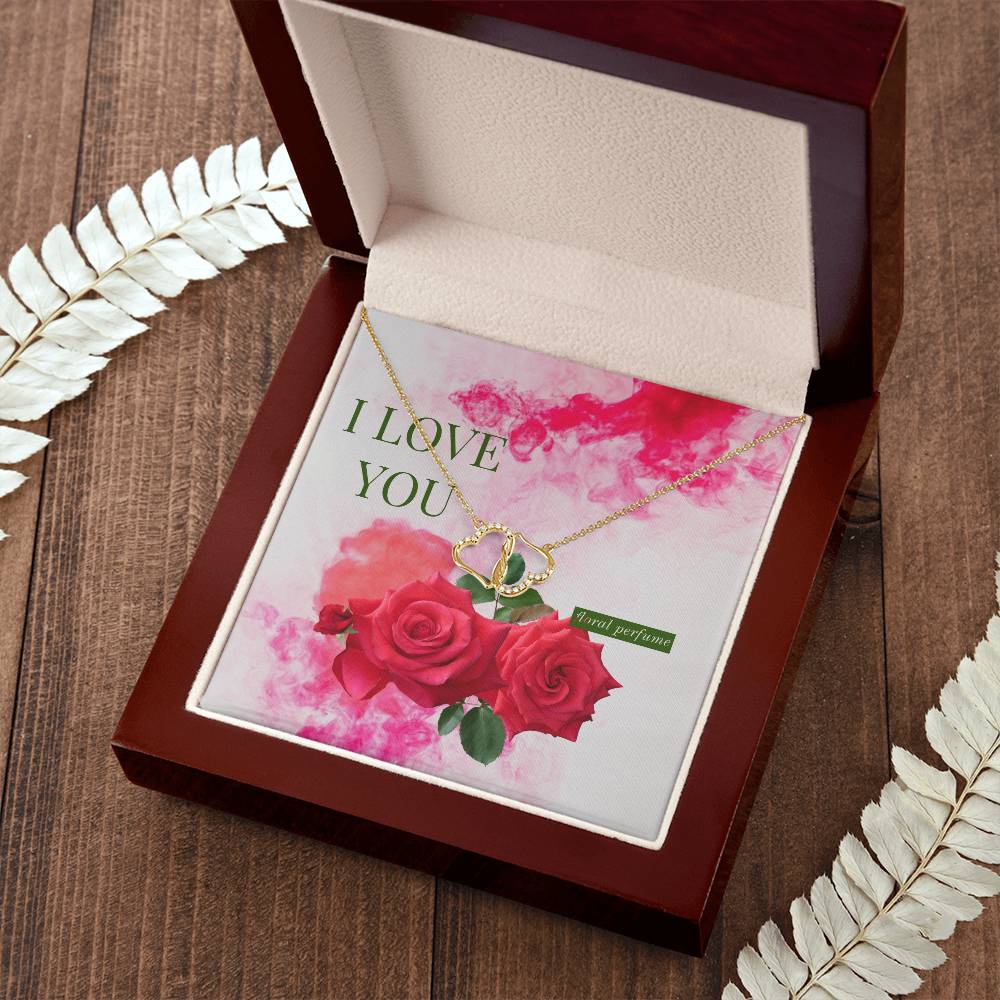 I LOVE YOU Everlasting Love necklace