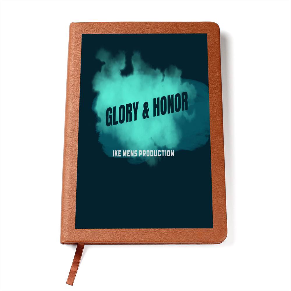 GLORY & HONOR GRAPHIC LEATHER JOURNAL