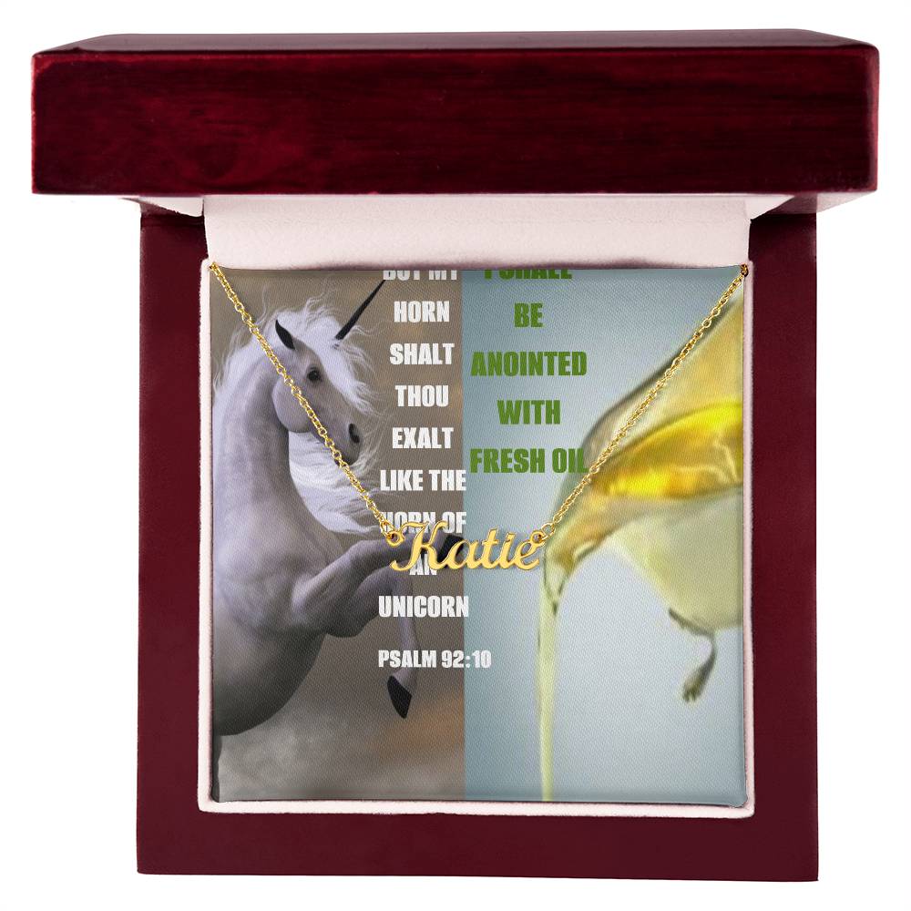 IKE MENS SCRIPTURE COLLAGE NAME NEC KLACE