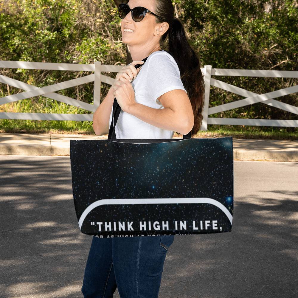 iIKE MENS Quote Weekender Tote