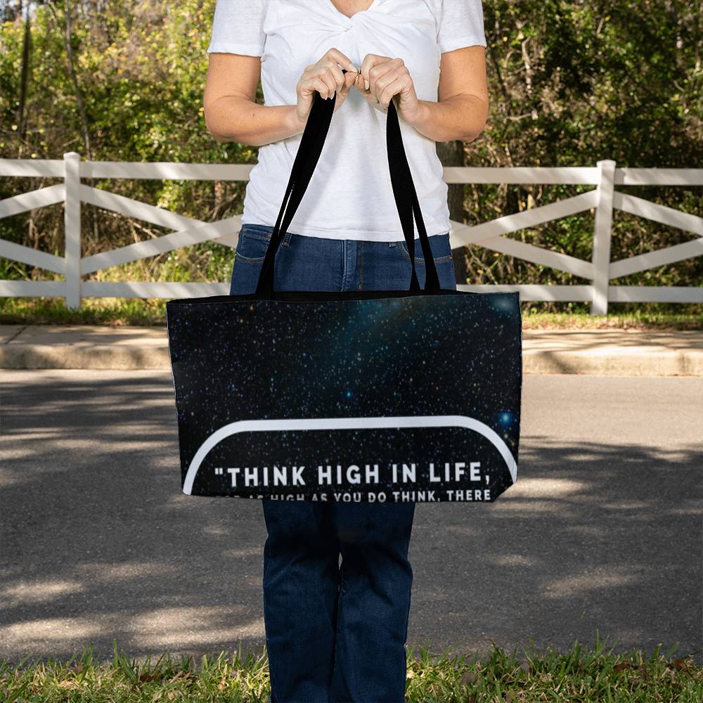 iIKE MENS Quote Weekender Tote
