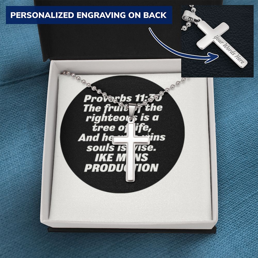 CROSS NECKLACE IN PROVERBS