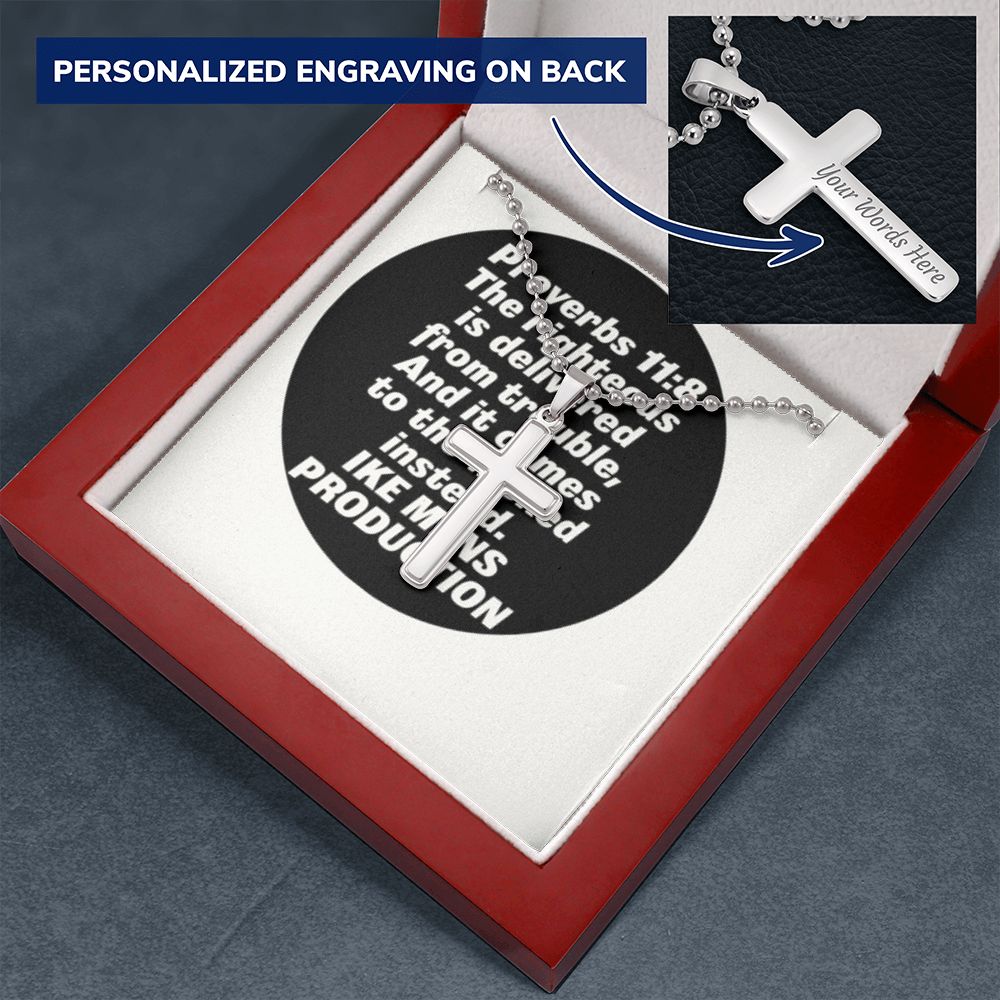 CROSS NECKLACE IN PROVERBS