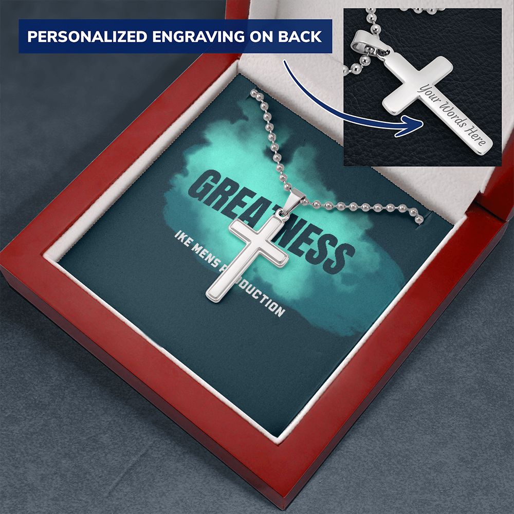 POWER OF GREATNESS CROSS WITH BALL CHAIN