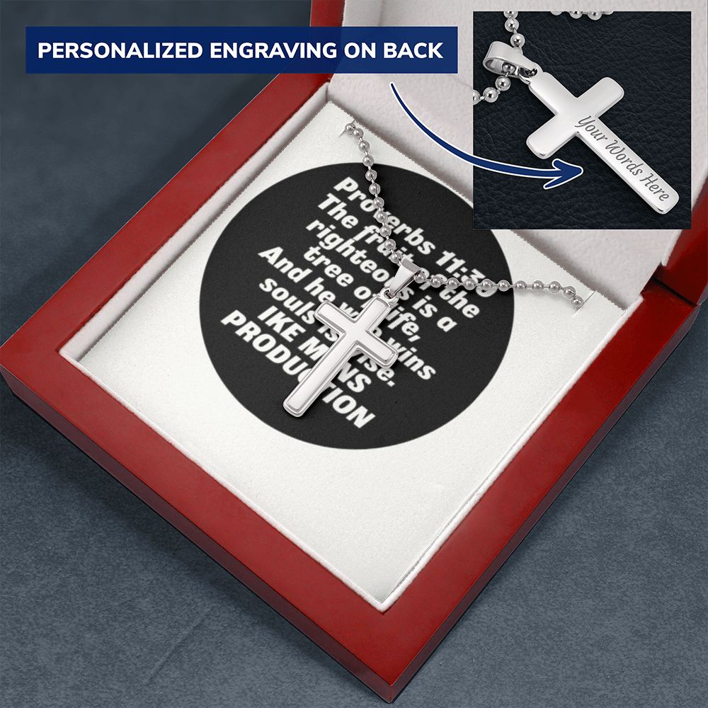 CROSS NECKLACE IN PROVERBS