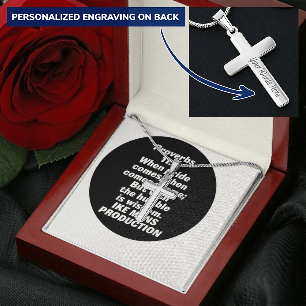 CROSS NECKLACE IN PROVERBS