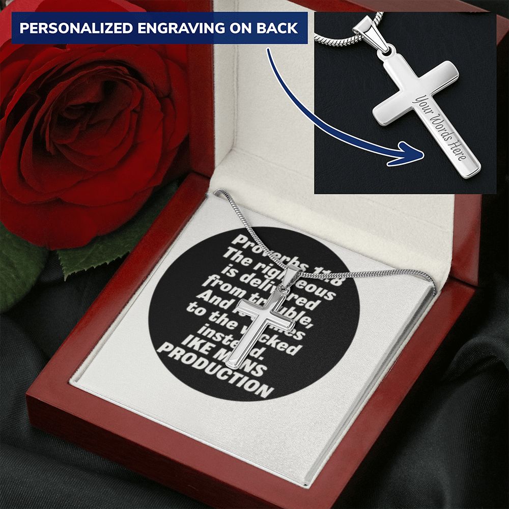 CROSS NECKLACE IN PROVERBS