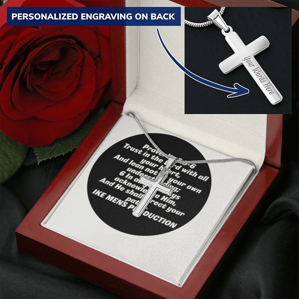 CROSS NECKLACE IN PROVERBS