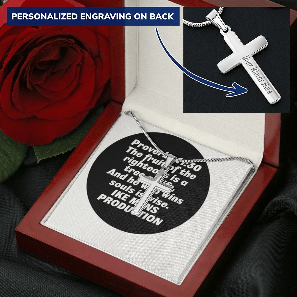 CROSS NECKLACE IN PROVERBS