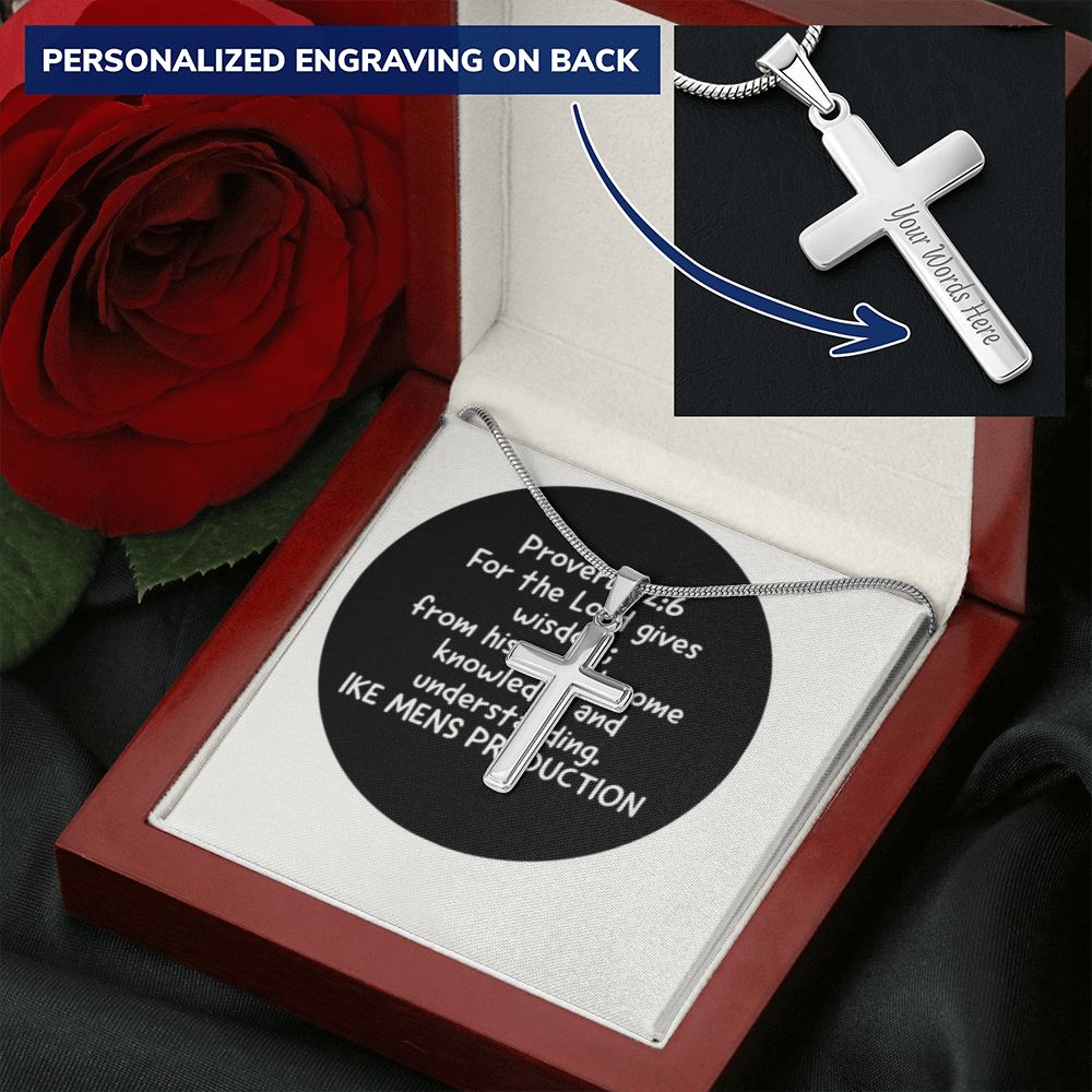 CROSS NECKLACE IN PROVERBS