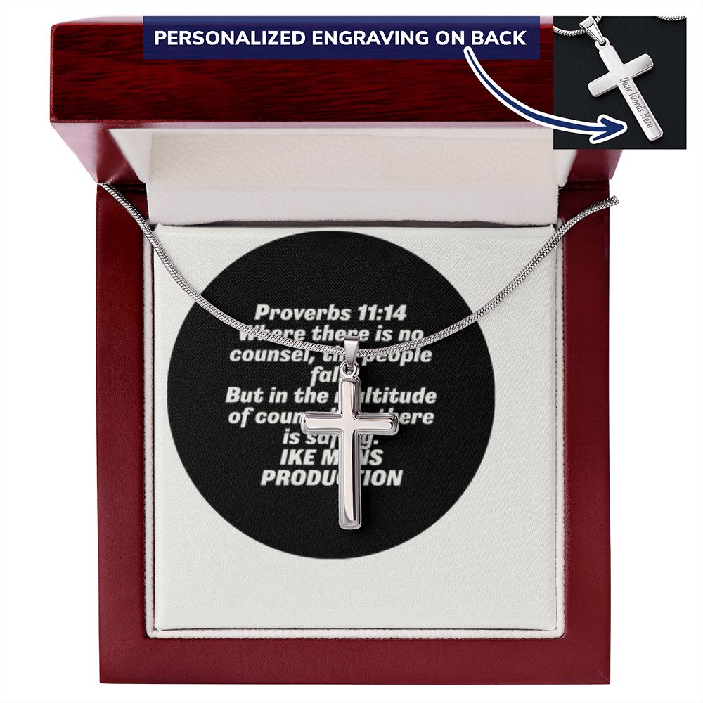 CROSS NECKLACE IN PROVERBS