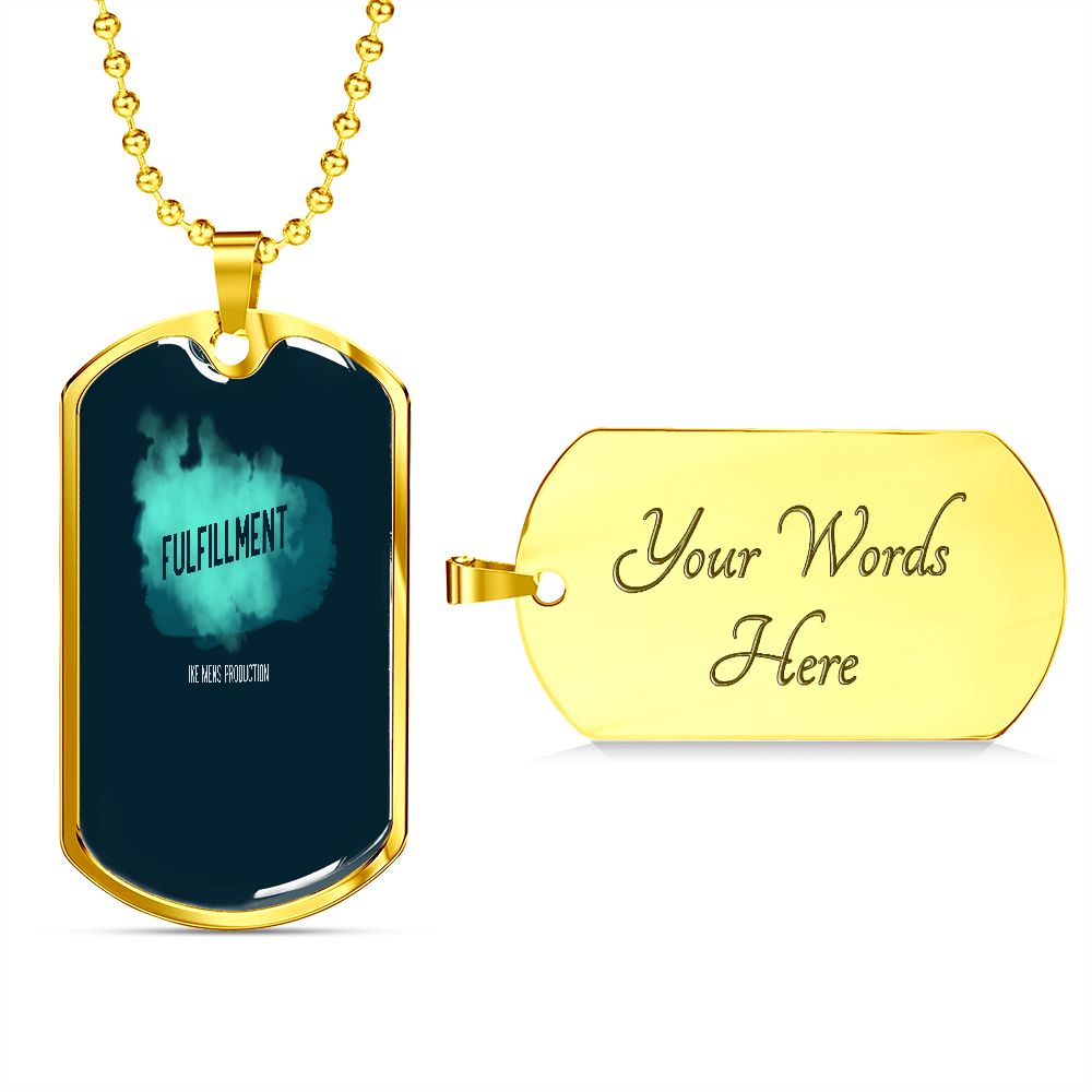 FULFILLMENT MILITARY NECKLACE