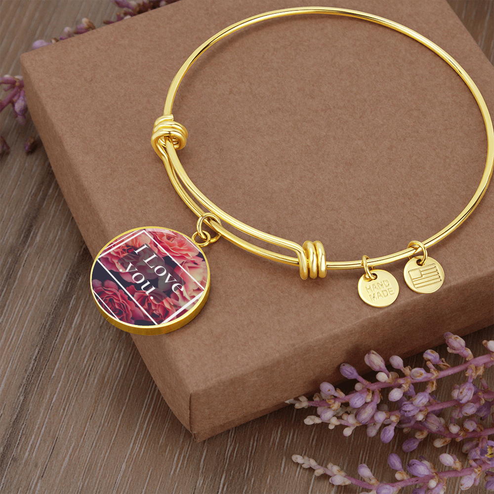 I LOVE YOU CIRCLE BANGLE
