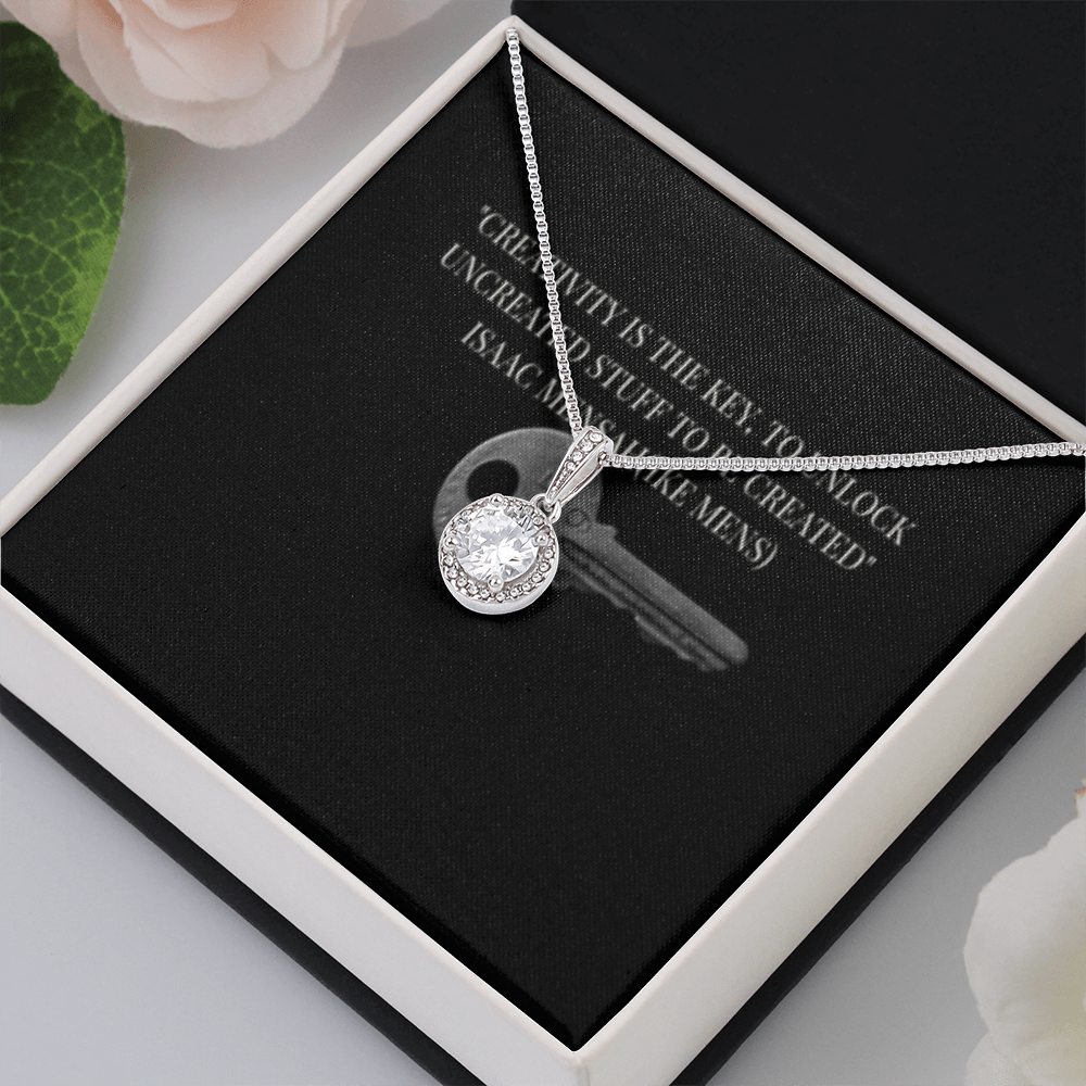 IKE MENS QUOTE ETERNAL HOPE NECKLACE JEWELRY