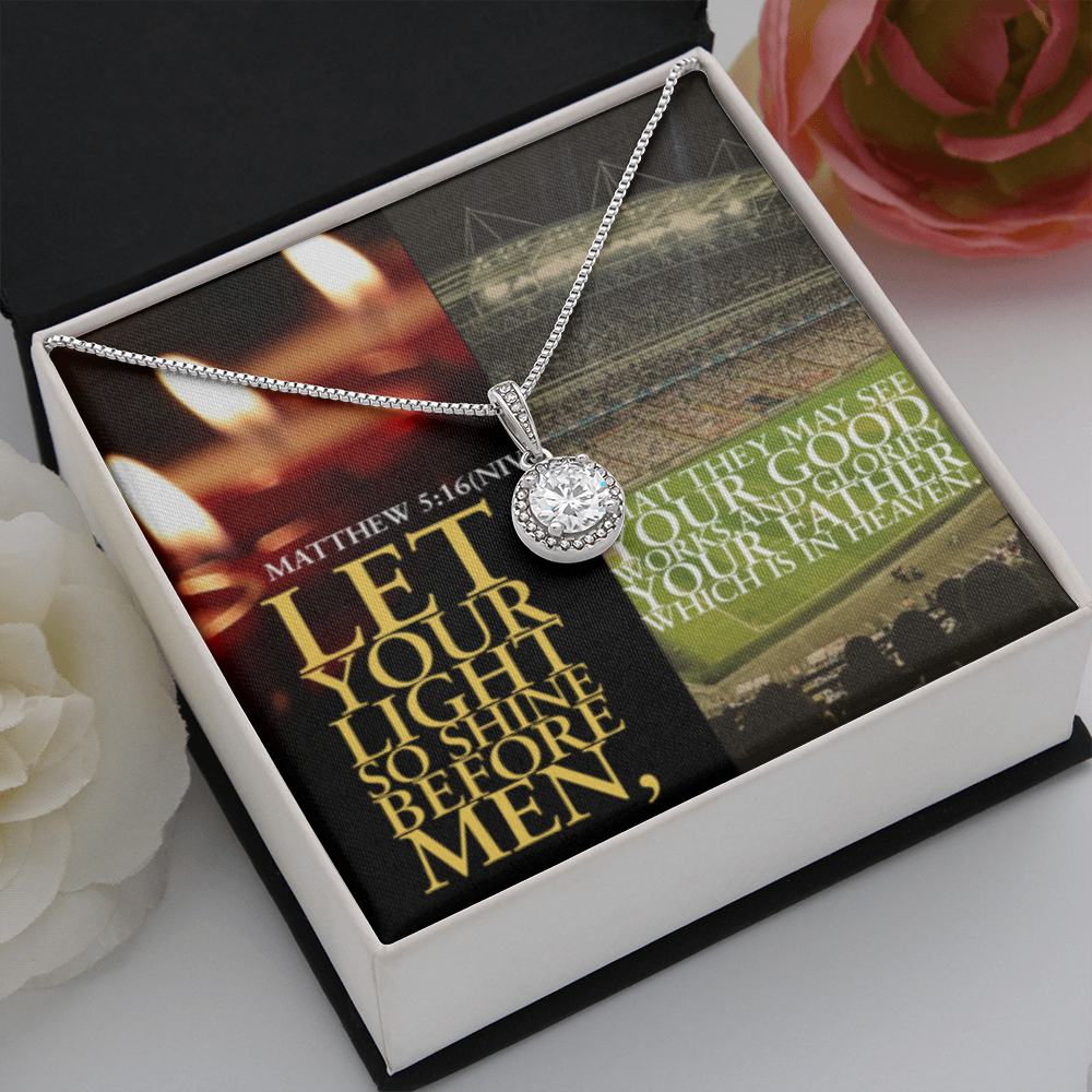IKE MENS SCRIPTURE COLLAGE ETERNAL HOPE NECKLACE JEWELRY