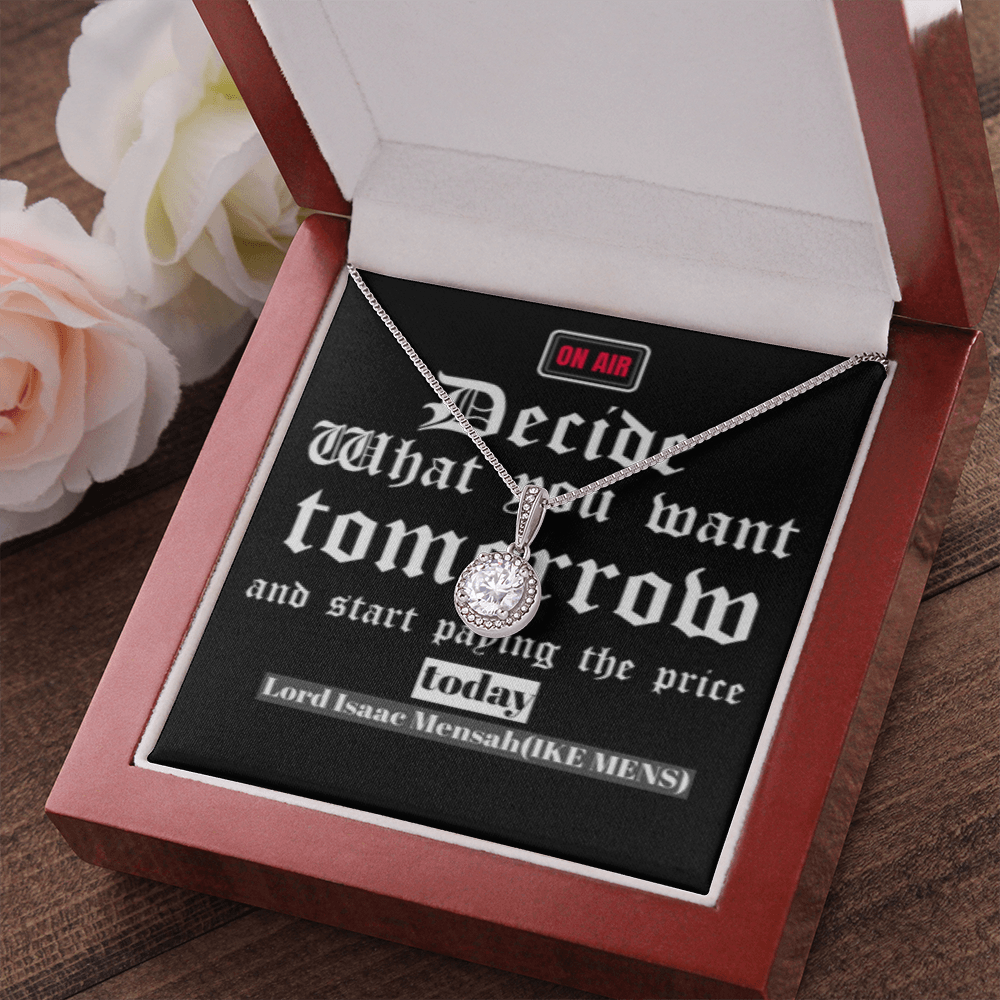 IKE MENS QUOTE ETERNAL HOPE NECKLACE