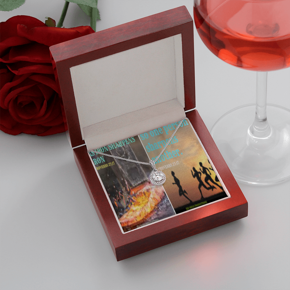 IKE MENS SCRIPTURE COLLAGE ETERNAL HOPE NECKLACE JEWELRY