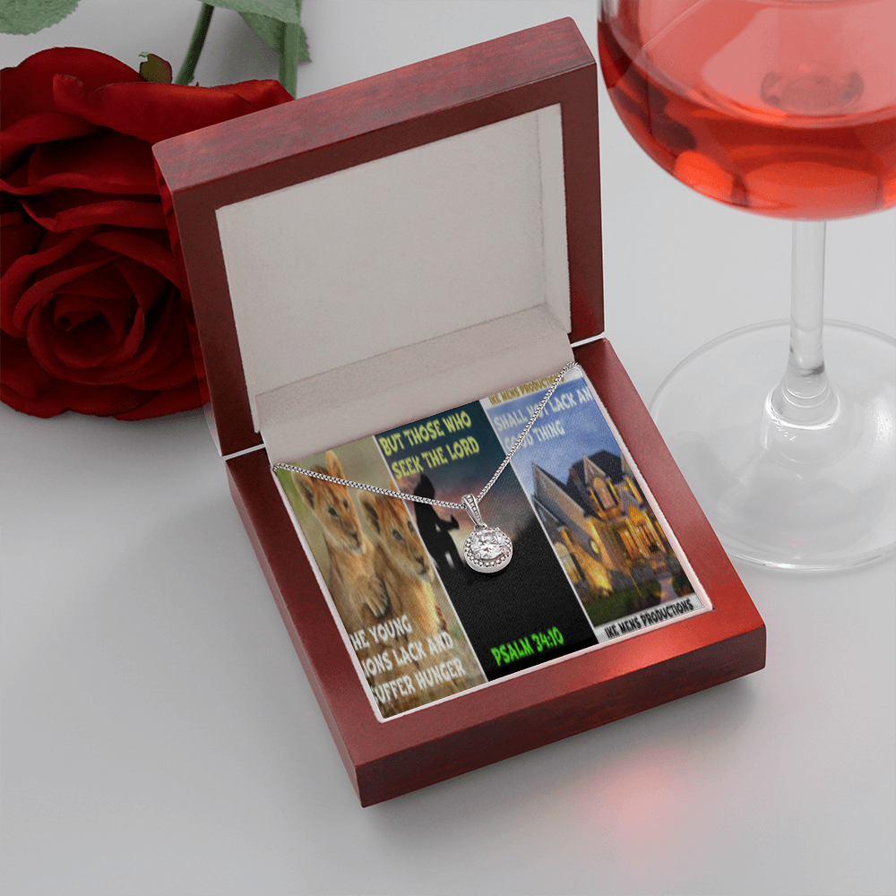 IKE MENS SCRIPTURE COLLAGE ETERNAL HOPE NECKLACE JEWELRY