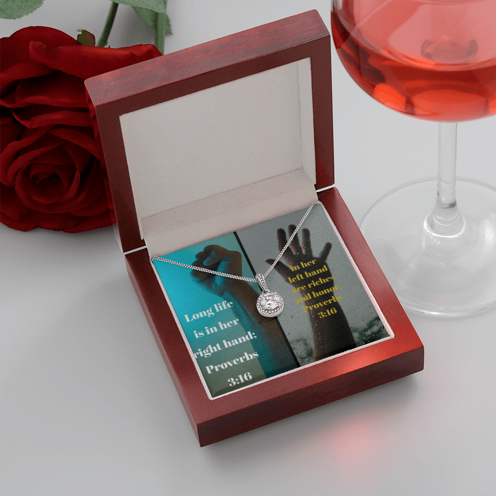 IKE MENS SCRIPTURE COLLAGE ETERNAL HOPE NECKLACE JEWELRY