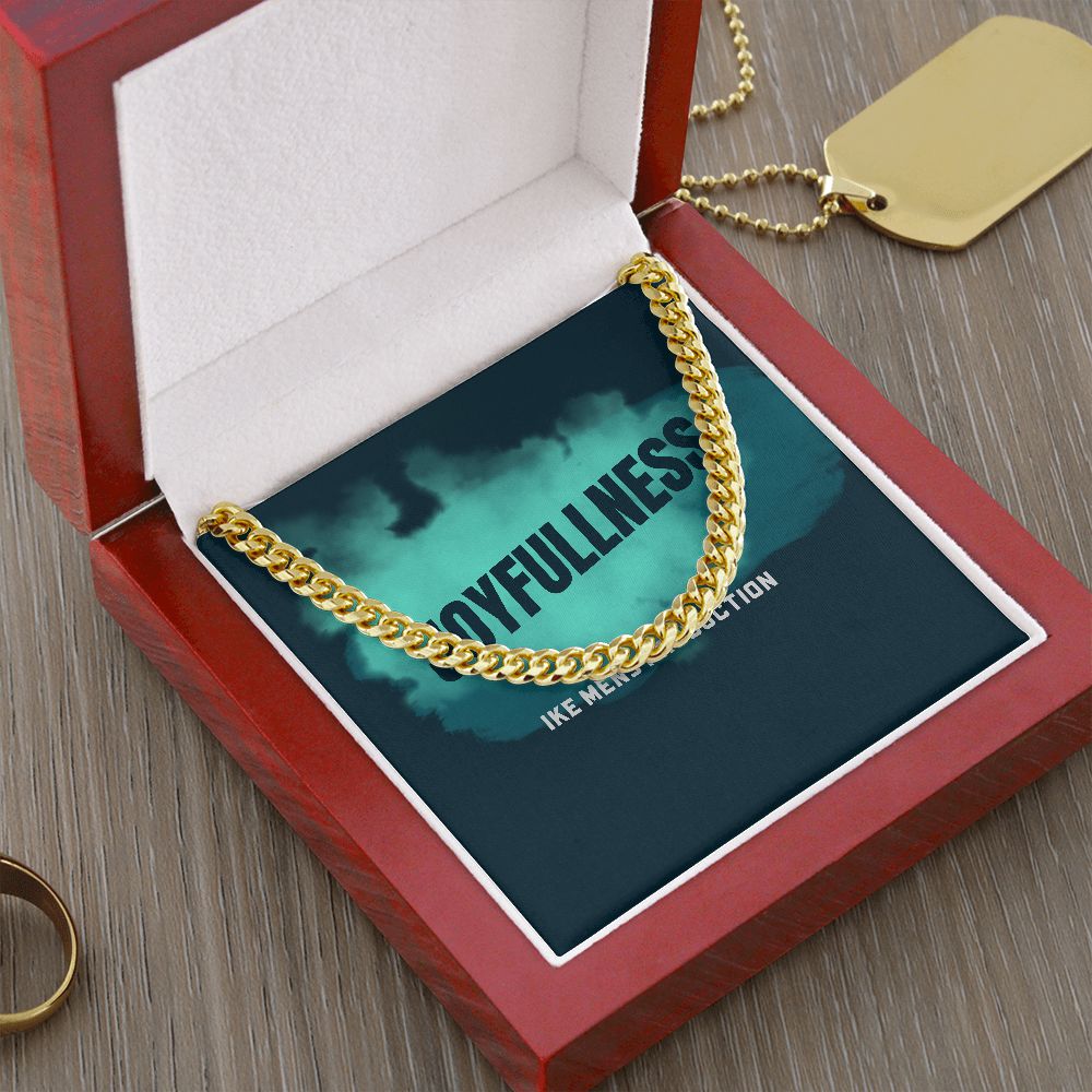 JOYFULLNESS CUBAN LINK CHAIN