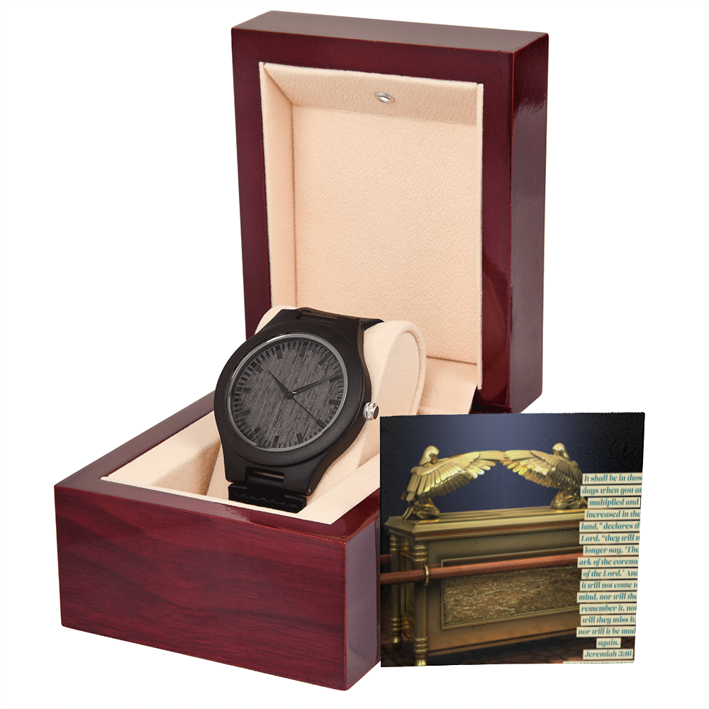 ARK OF COVENANT WOODEN WATCH