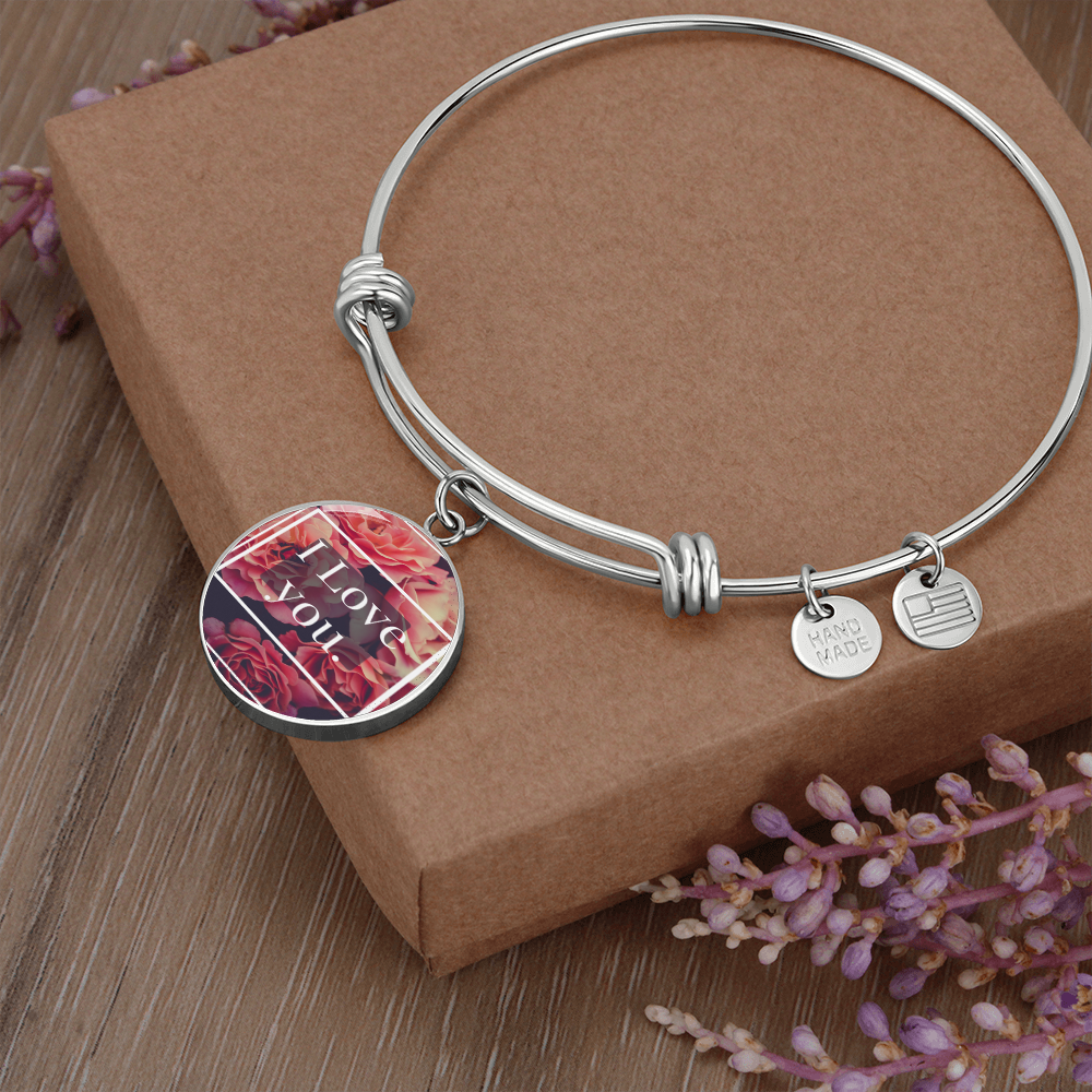 I LOVE YOU CIRCLE BANGLE