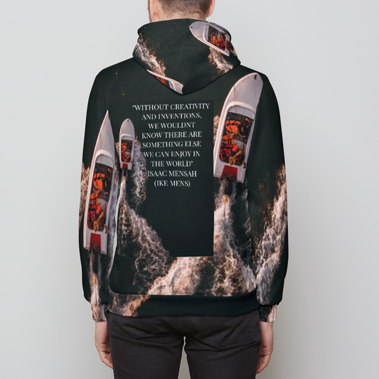 IKE MENS QUOTE P Unisex Pullover Hoodie