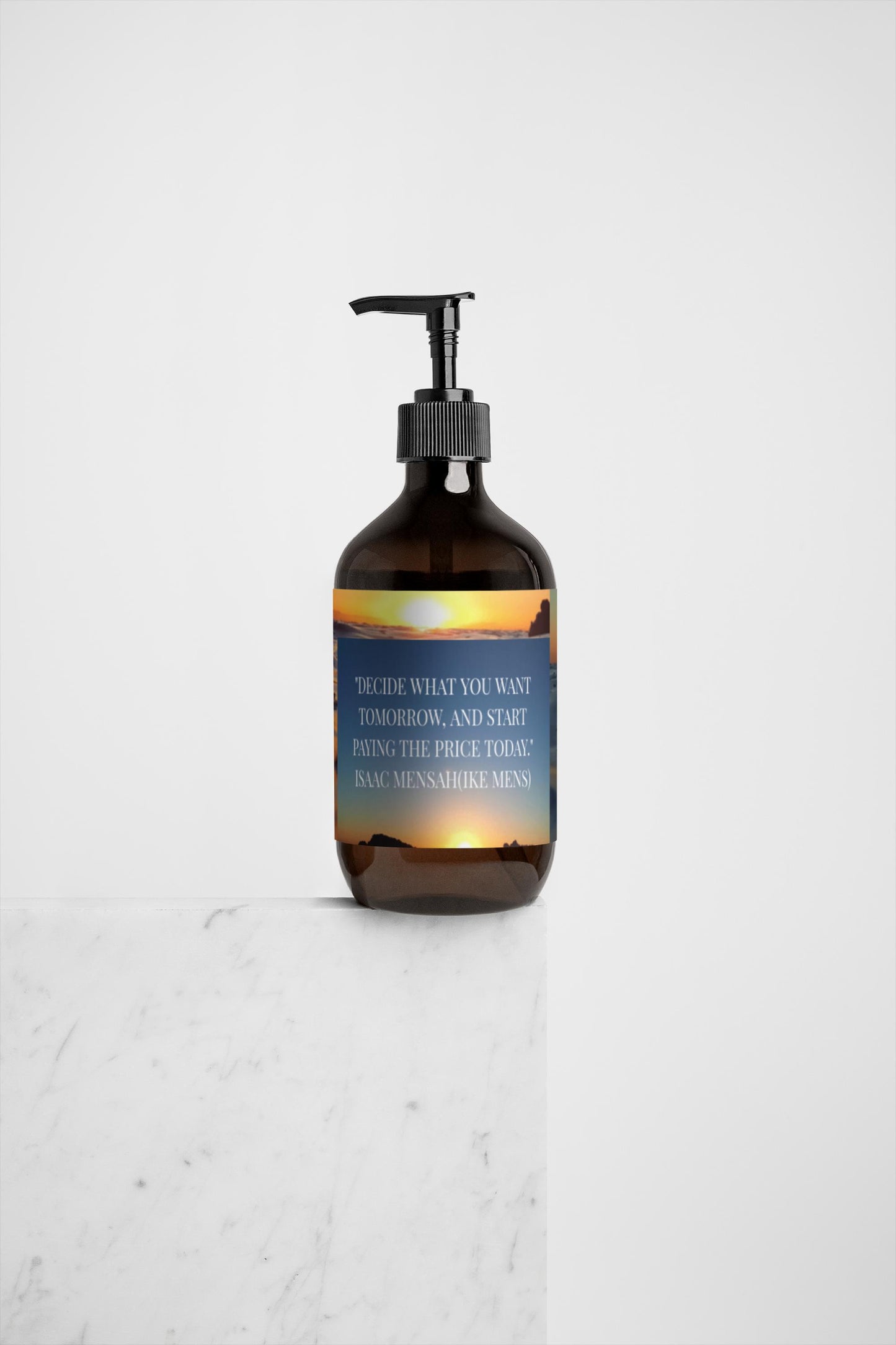 IKE MENS Quote Hand & Body Wash, Patchouli & Amber Vanilla