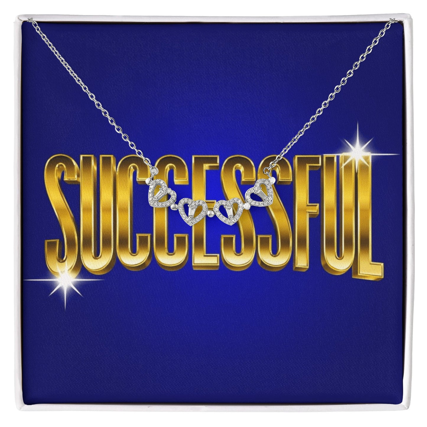 SUCCESSFUL Magnetic Hearts Necklace