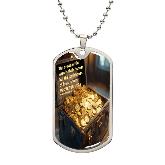 THE CROWN  OF THE WISE  Military Chain