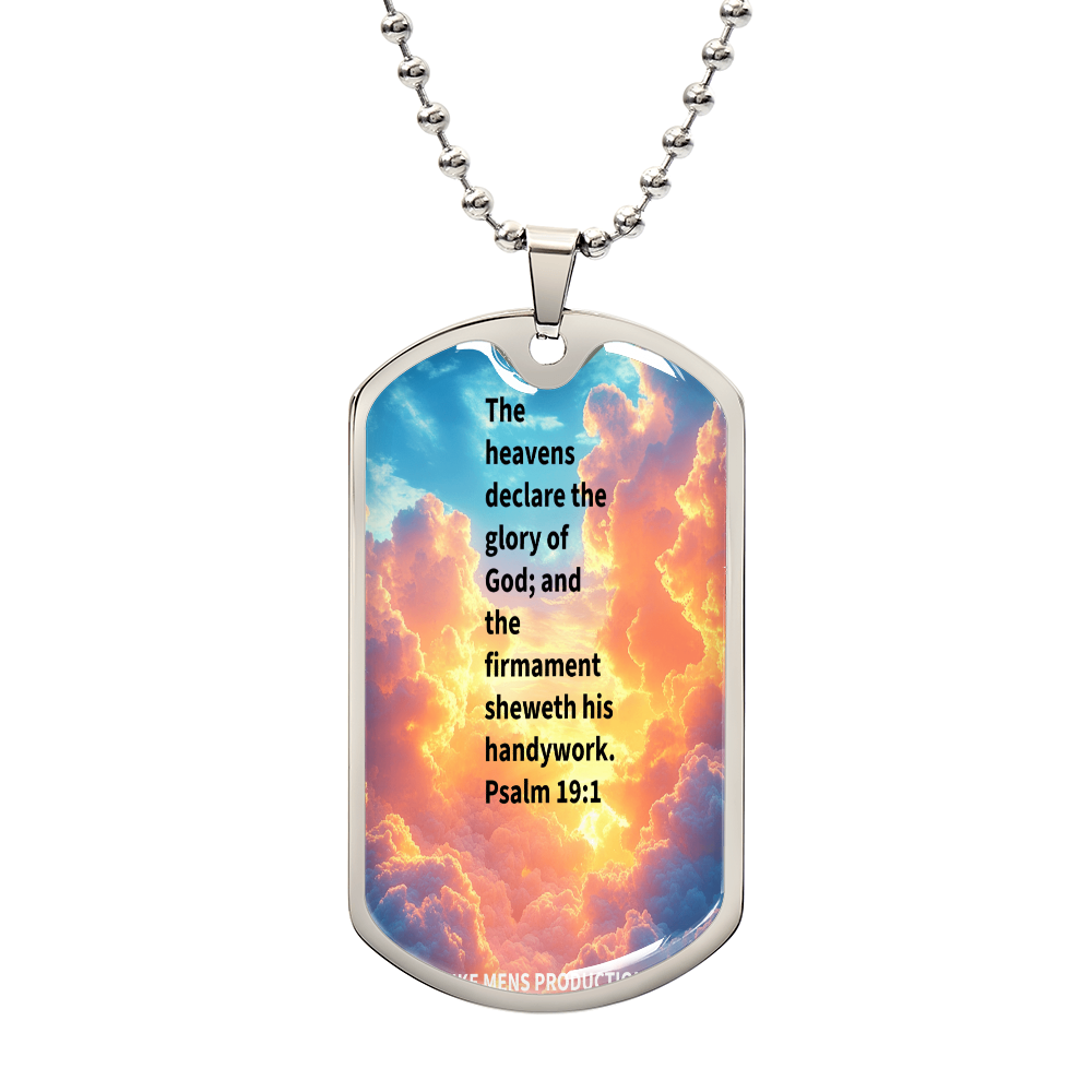 PSALM 19:1 MILITARY CHAIN