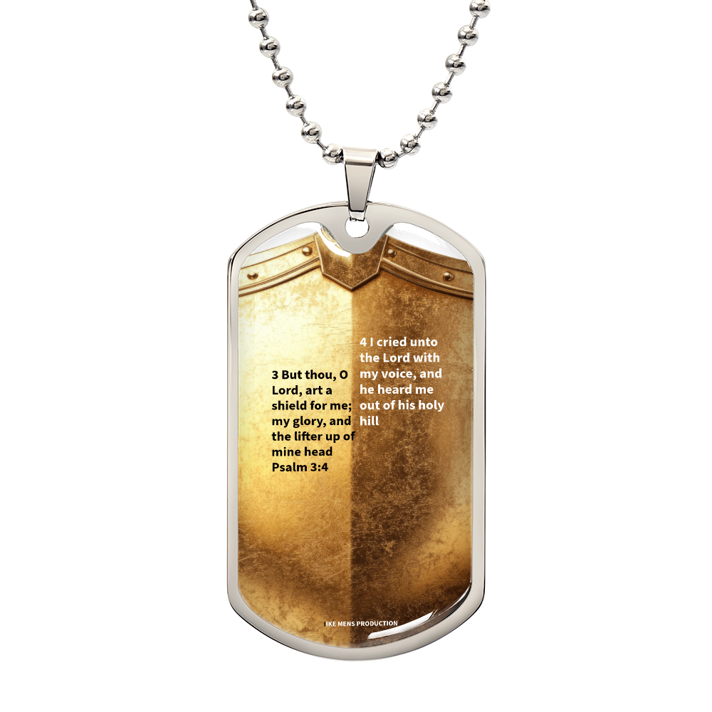 PSALM 3:3-4  MILITARY CHAIN