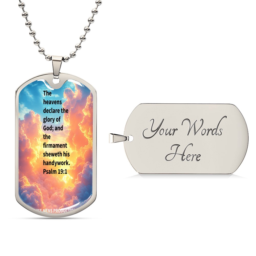 PSALM 19:1 MILITARY CHAIN