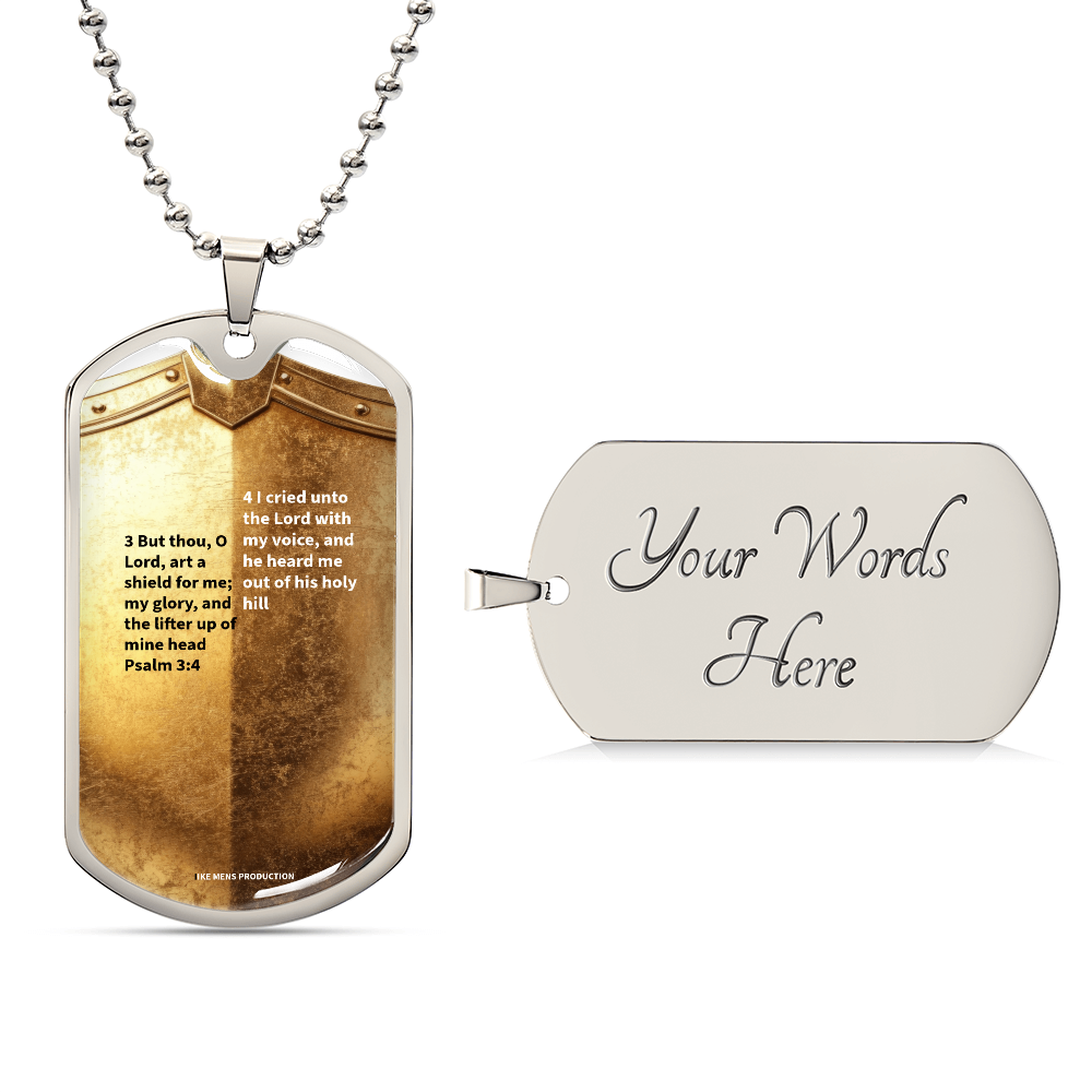 PSALM 3:3-4  MILITARY CHAIN