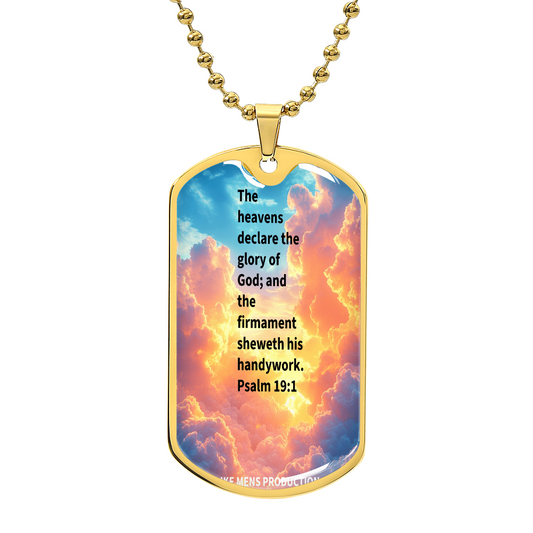 PSALM 19:1 MILITARY CHAIN
