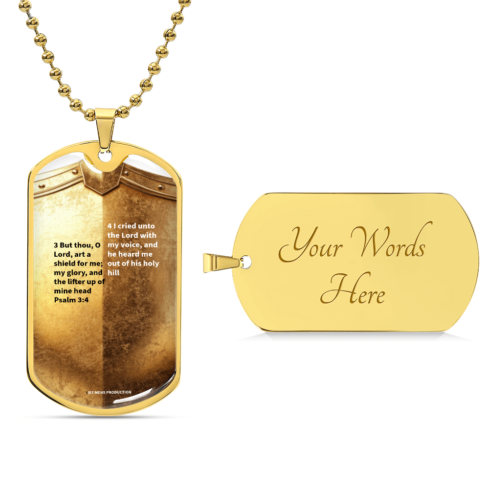 PSALM 3:3-4  MILITARY CHAIN