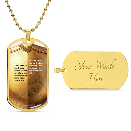 PSALM 3:3-4  MILITARY CHAIN