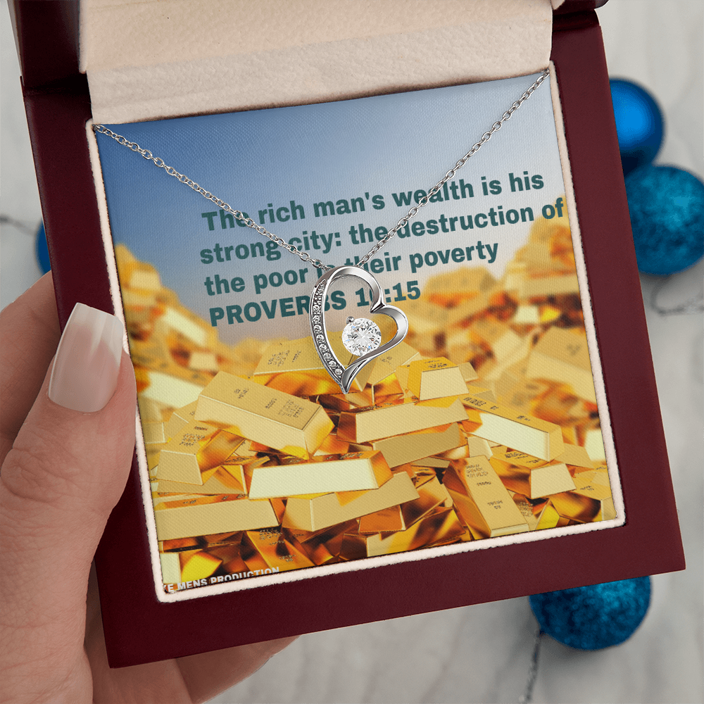 THE RICH MAN'S WEALTH Forever Love Necklace
