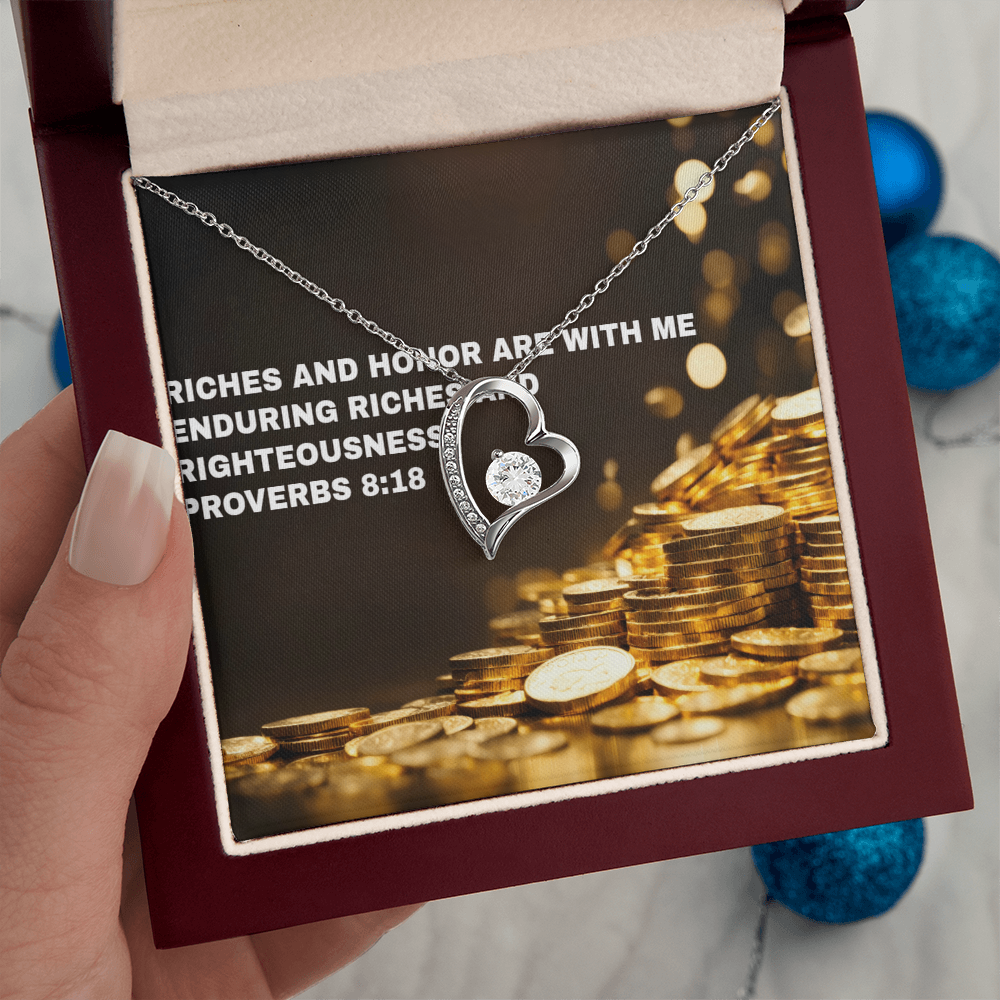 RICHES AND HONOR Forever Love Necklace