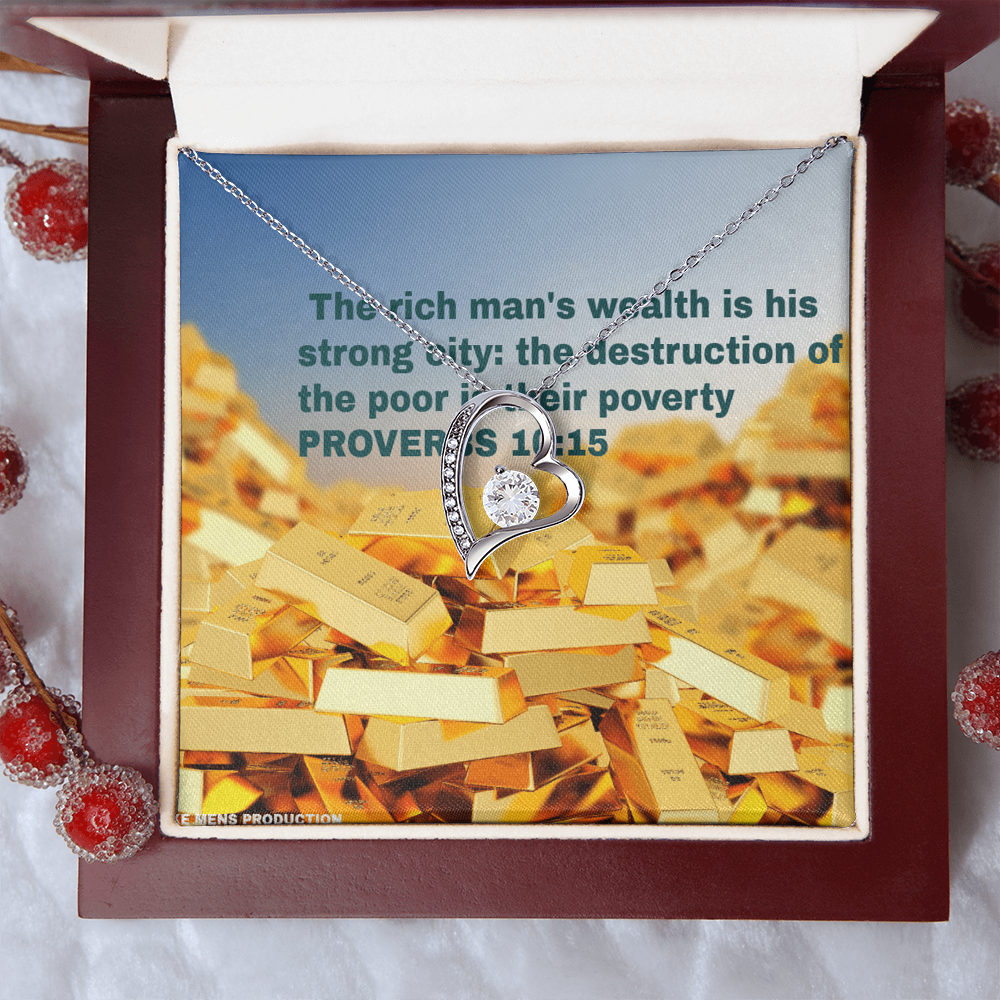 THE RICH MAN'S WEALTH Forever Love Necklace