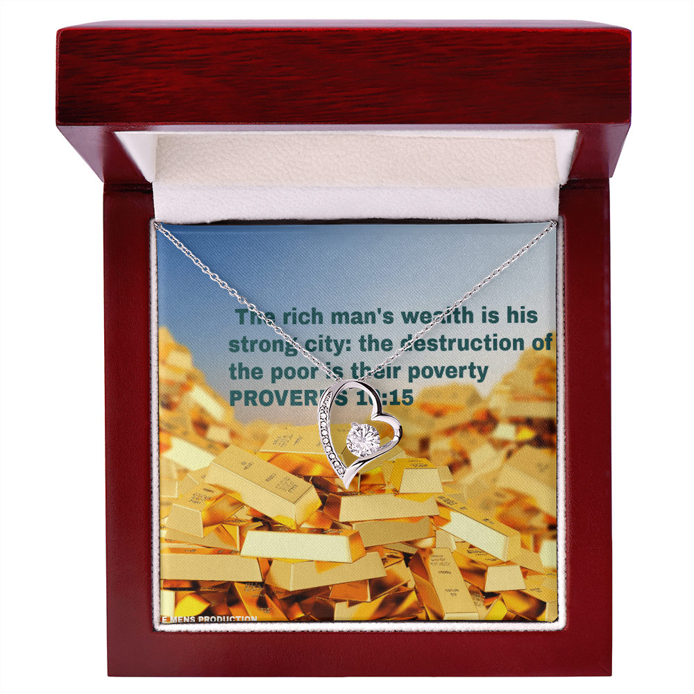 THE RICH MAN'S WEALTH Forever Love Necklace