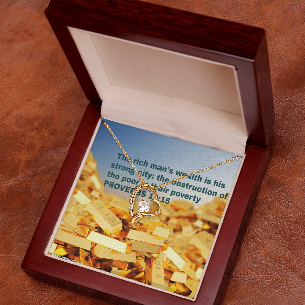 THE RICH MAN'S WEALTH Forever Love Necklace