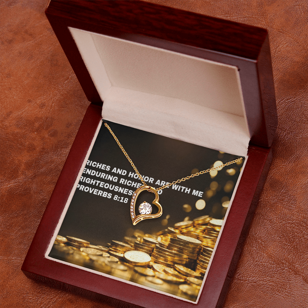 RICHES AND HONOR Forever Love Necklace