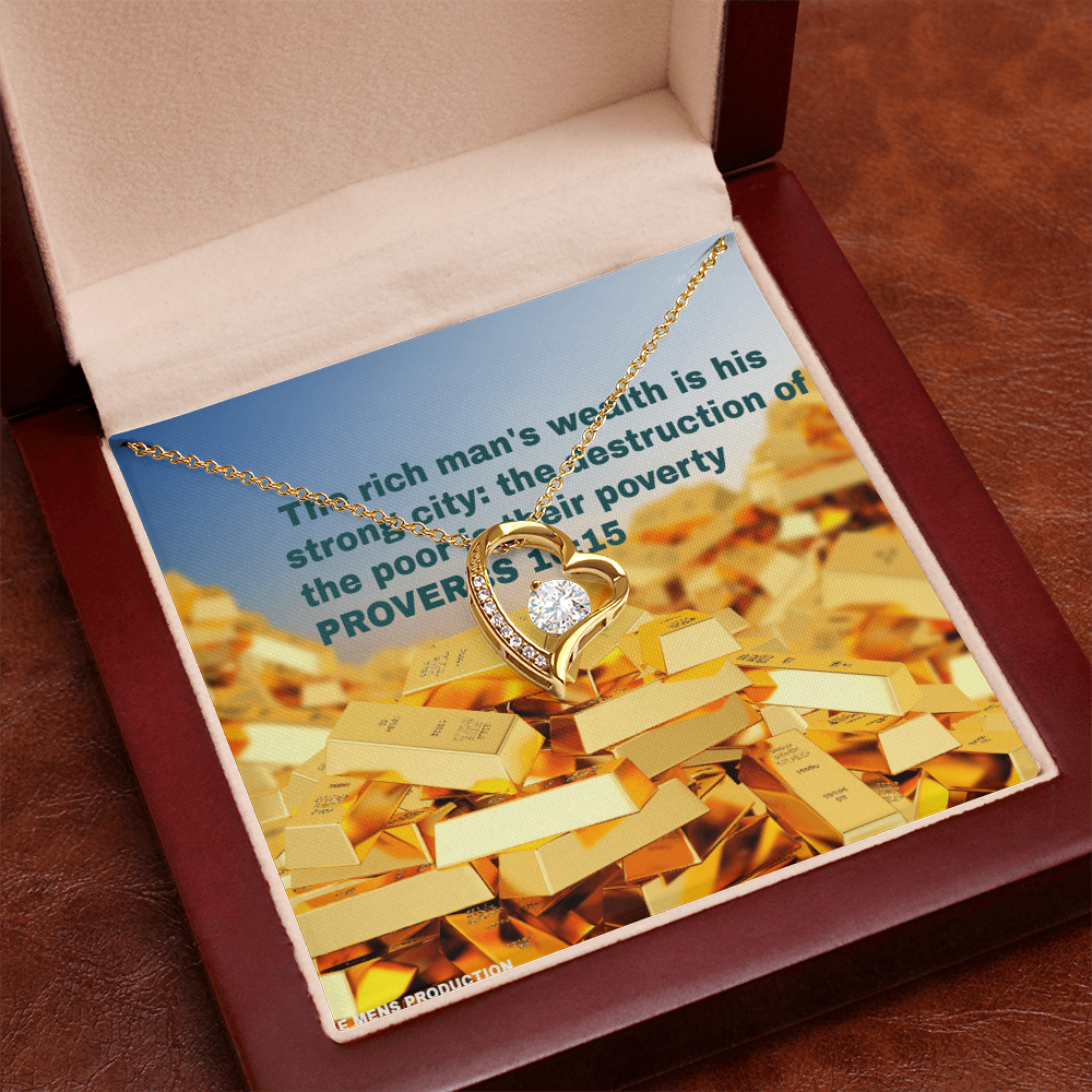 THE RICH MAN'S WEALTH Forever Love Necklace