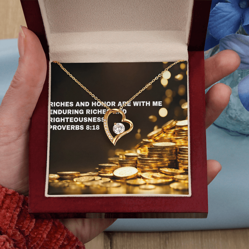 RICHES AND HONOR Forever Love Necklace