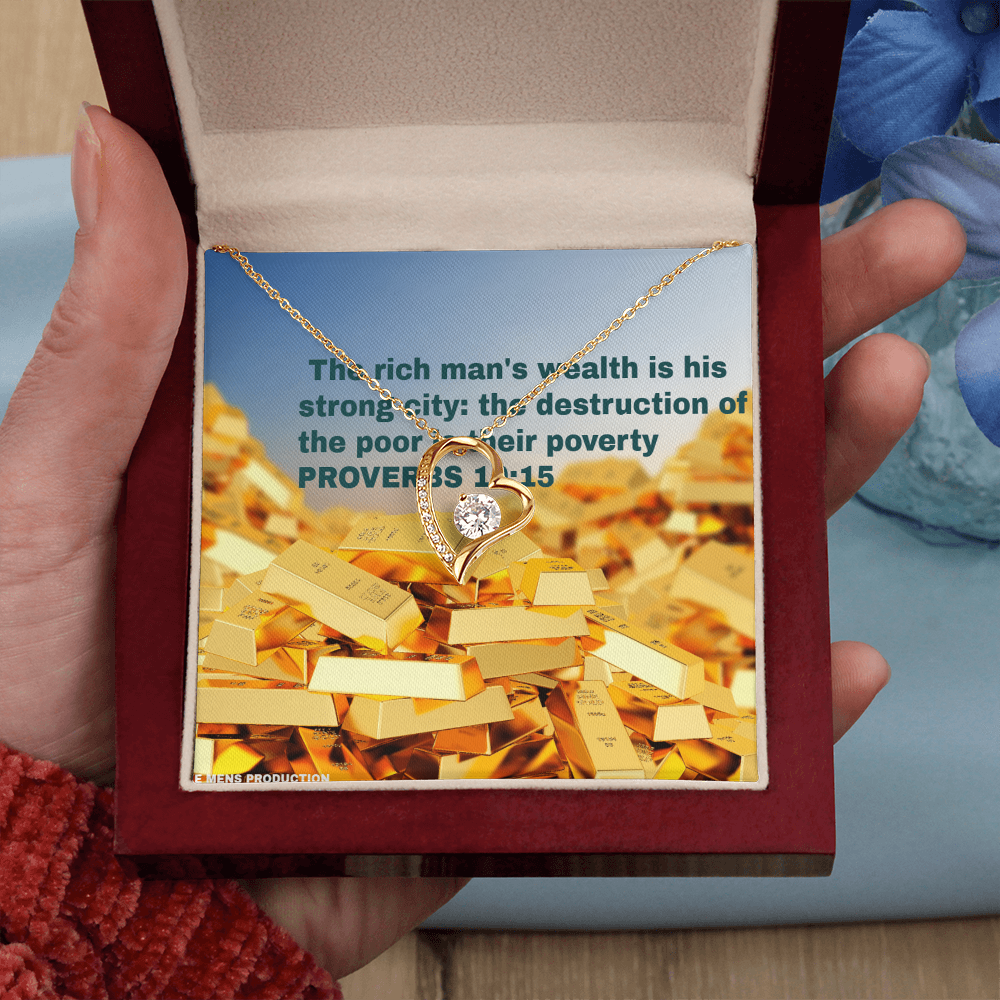 THE RICH MAN'S WEALTH Forever Love Necklace