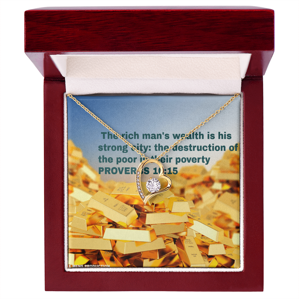 THE RICH MAN'S WEALTH Forever Love Necklace